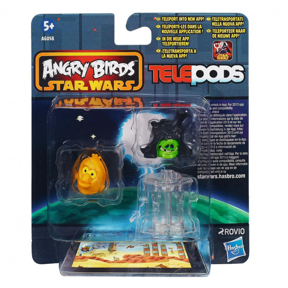 Фигурка STAR WARS Angry Birds TelePods Hasbro