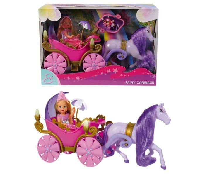 Кукла Simba Еви в карете с лошадью 5735754