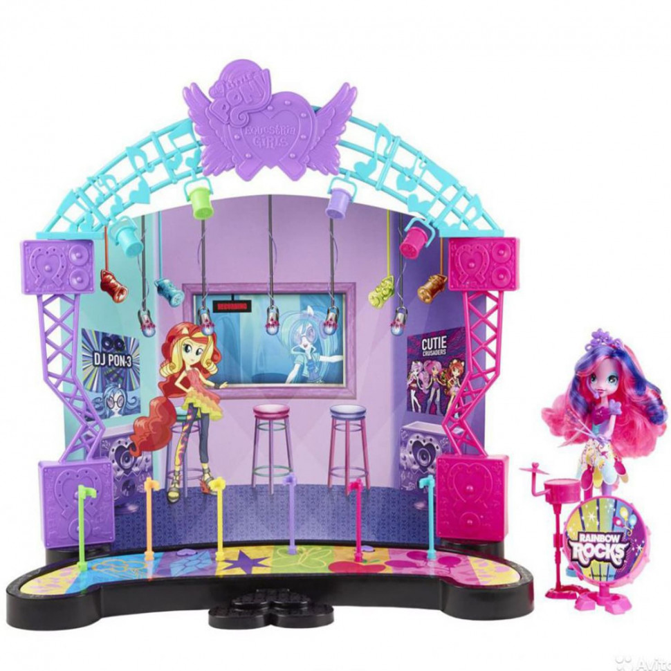Набор игровой Hasbro MLPEG My Little Pony Рокконцерт