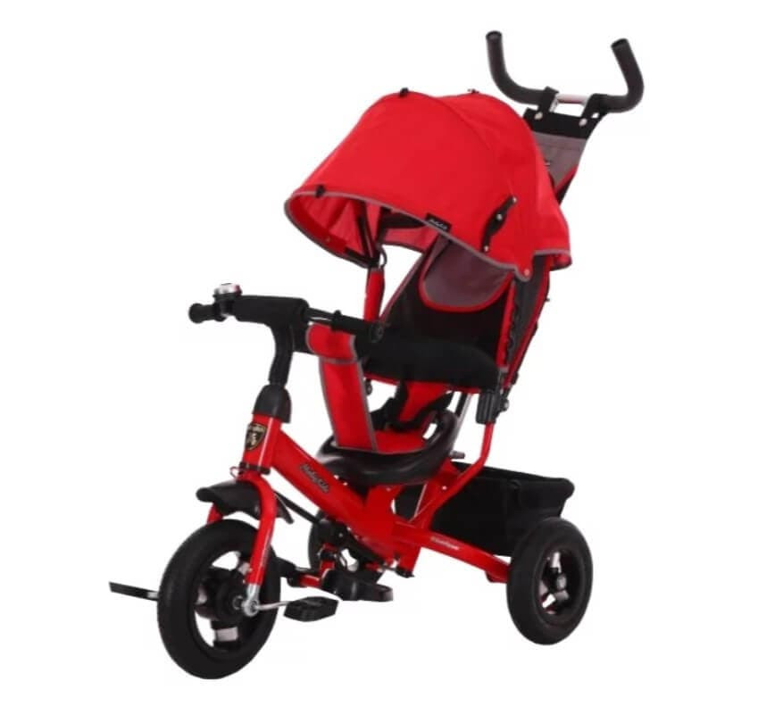Велосипед трехколесный Moby Kids Comfort 10x8 AIR красный