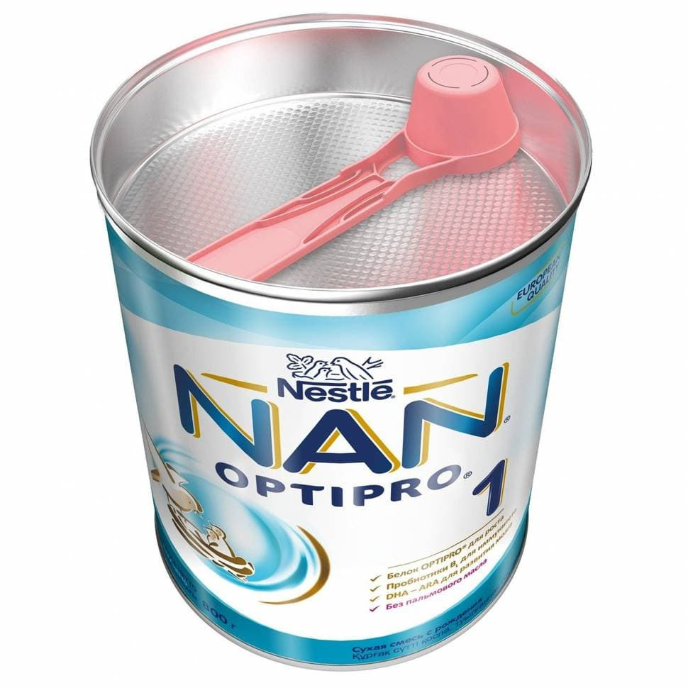Молочная смесь NAN (Nestlé) 1 Optipro (с рождения) 800 гр дефект упаковки.