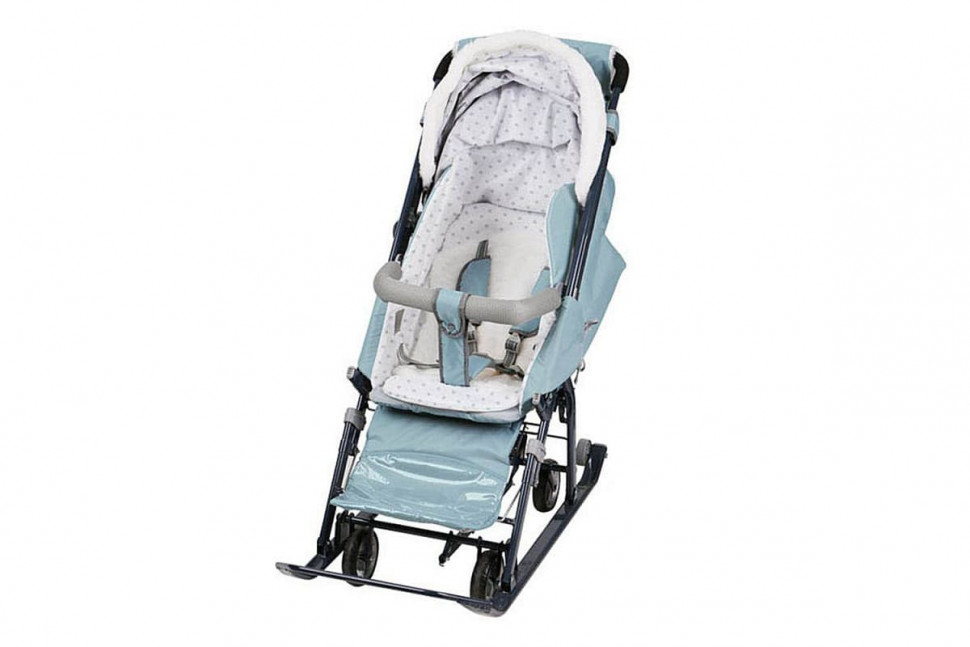 Stroller combined nick children 7-1B with Clouds Blue
