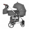Baby stroller 2 in 1 carrello Vista CRL-6501 silver-grey