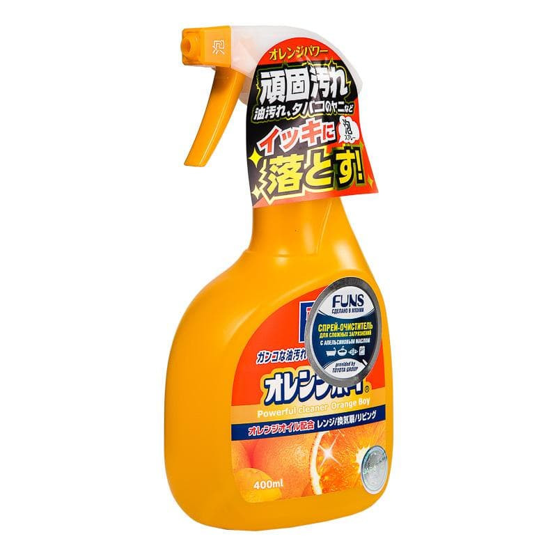 Очиститель FUNS Orange Boy сверхмощный для дома с ароматом апельсина 400 мл