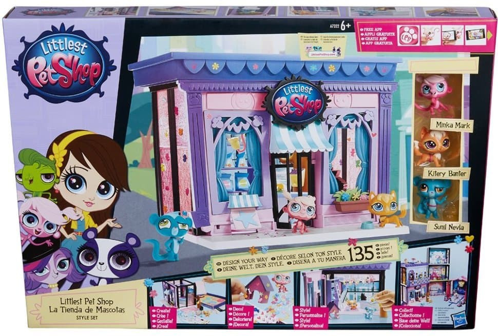 Игровой набор Hasbro Littlest Pet Shop Стильный зоомагазин A7322ТВС