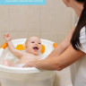 ROXY-KIDS bath with anatomical slide and drain orange