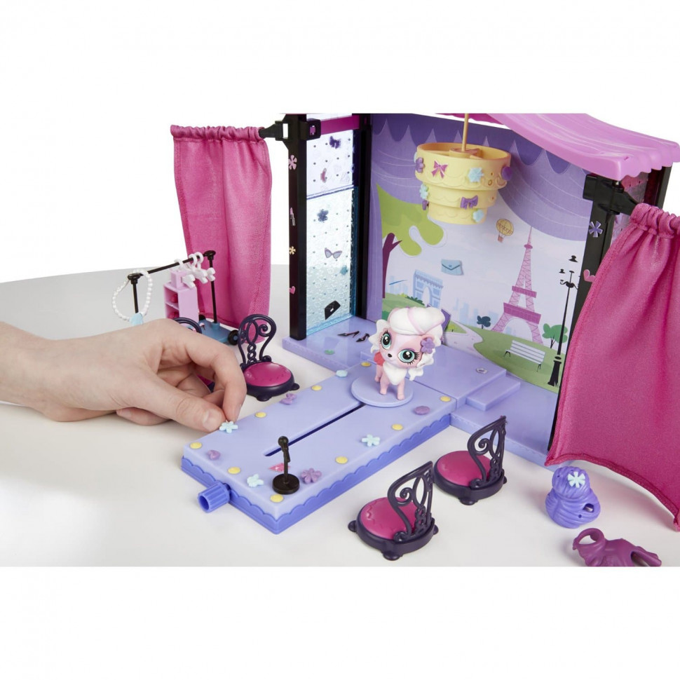 купить Игровой набор Littlest Pet Shop Hasbro Стильный подиум для показа мод