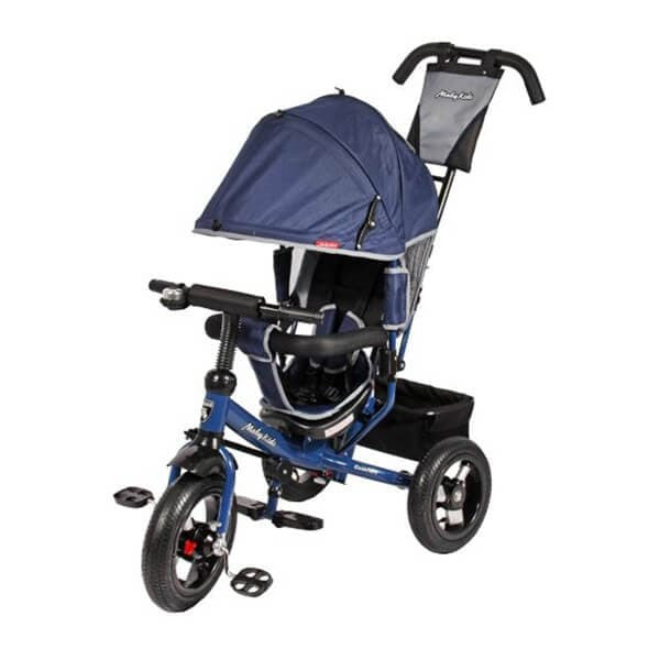 Велосипед трехколесный Moby Kids Comfort 12x10 AIR синий
