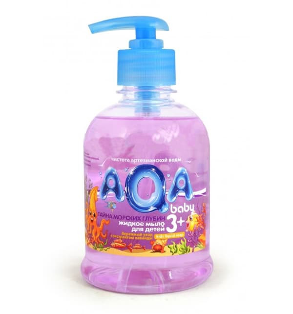 AQA baby Жидкое мыло для детей Тайна морских глубин 300мл