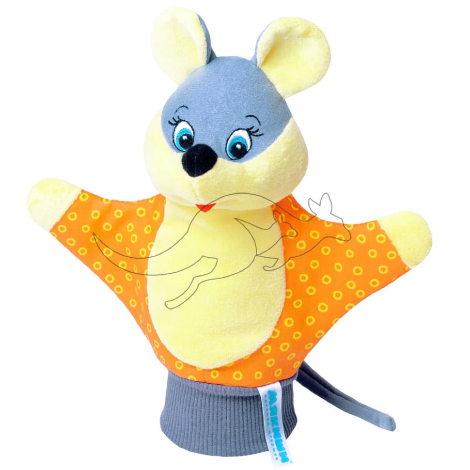 Мягкая игрушка с погремушкой рукавичка Мышка Мякиши
