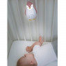 Беспроводная колонка будильник ночник ZAZU пингвинёнок Зои Розовый
