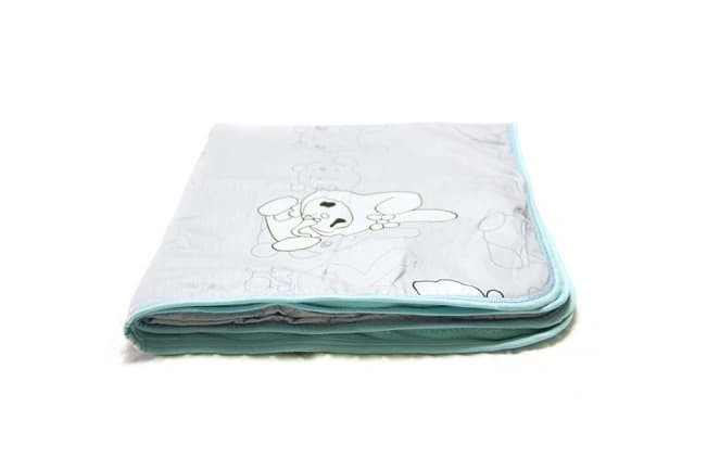 Детский плед ByTwinz  2 в 1 с одеялом Зайцы 75х100 см