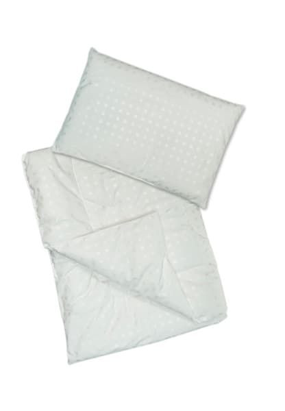 Одеяло и подушка в кроватку Сонный гномик Эвкалипт