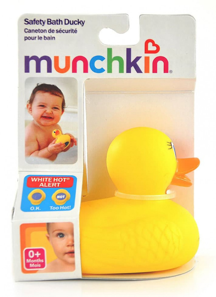 Игрушка Munchkin "Уточка" для ванной от 0 мес 11051 White Hot купить в интернет магазине детских товаров "Денма" 4