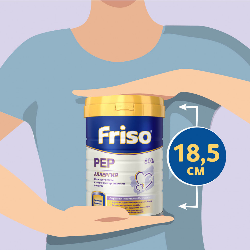 Детская молочная смесь Friso PEP 800 г с 0 мес