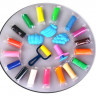 Тесто Color Puppy для лепки 18 цветов 315г формочки инструменты