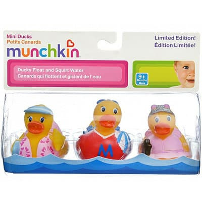 Игрушка Munchkin "Уточки" для ванной, 3 шт от 9 мес 11830 купить в интернет магазине детских товаров "Денма" 6