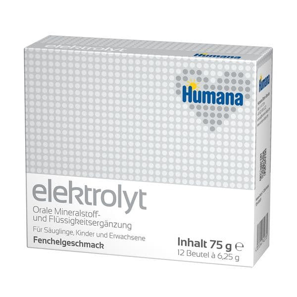 Электролит Humana (Хумана) со вкусом фенхеля с 0 мес 75 г