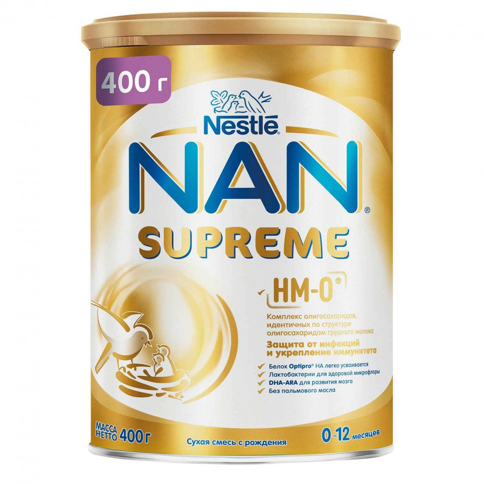 Заменитель NAN (Nestlé) Supreme 400 гр 0+