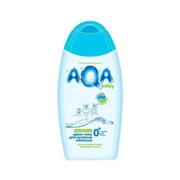 AQA baby Крем-гель для купания 250 мл