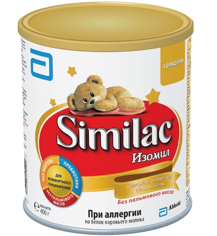 Детская молочная смесь Similac Isomil 400 г
