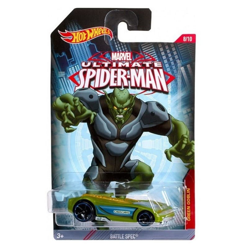 Купить Машинки MATTEL серии Человек-паук Hot wheels CMJ79.