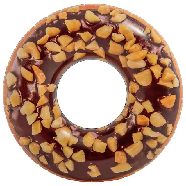 Надувной круг Intex Пончик-шоколад 114 см 56262