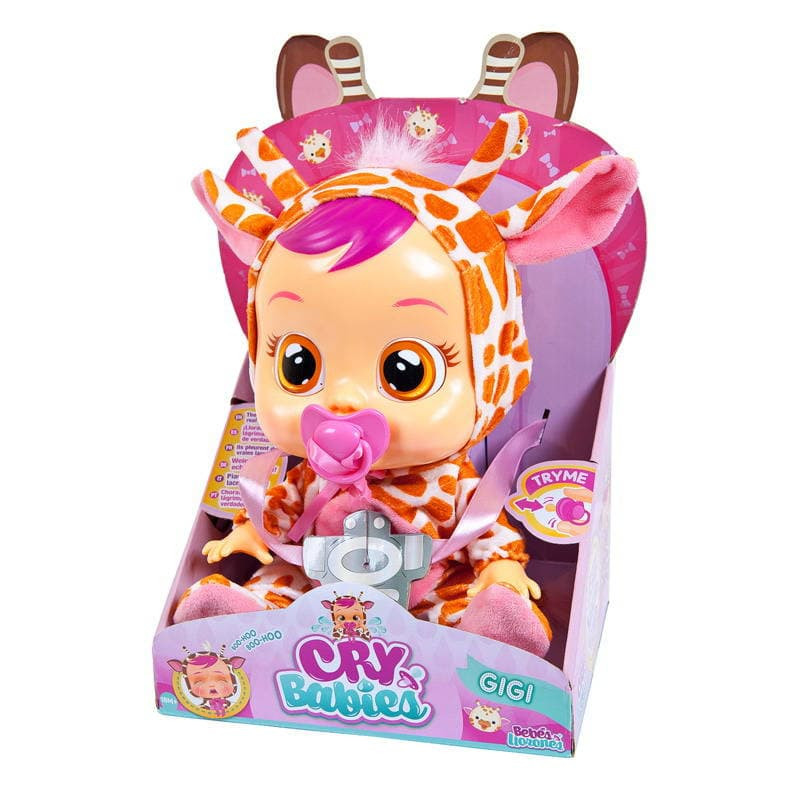 Кукла IMC Toys CRYBABIES Плачущий младенец Gigi 31 см		