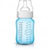 Бутылочка Philips Avent для кормления 260 мл 2 шт голубая SCF565/27 купить