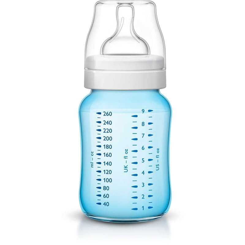 Бутылочка Philips Avent для кормления 260 мл 2 шт голубая SCF565/27