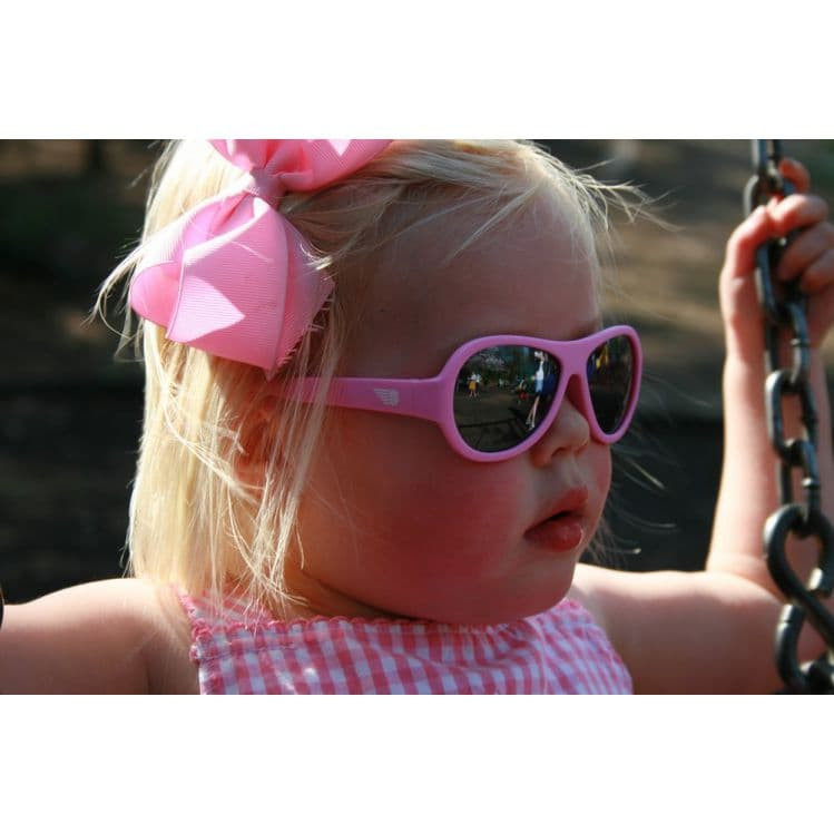 Очки Babiators для детей солнцезащитные Original Aviator Розовая принцесса Junior 0-2 BAB-004