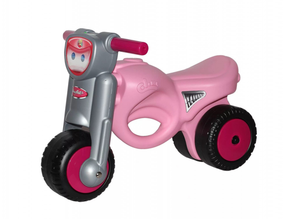 Каталка-мотоцикл Полесье Мини-мото розовая