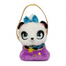 Plush Panda SHIMMER STARS with handbag 20cm
