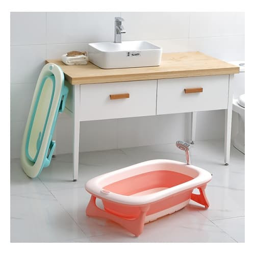 Ванна Funkids детская складная Folding Delux Bath 6008 6008P / Pink