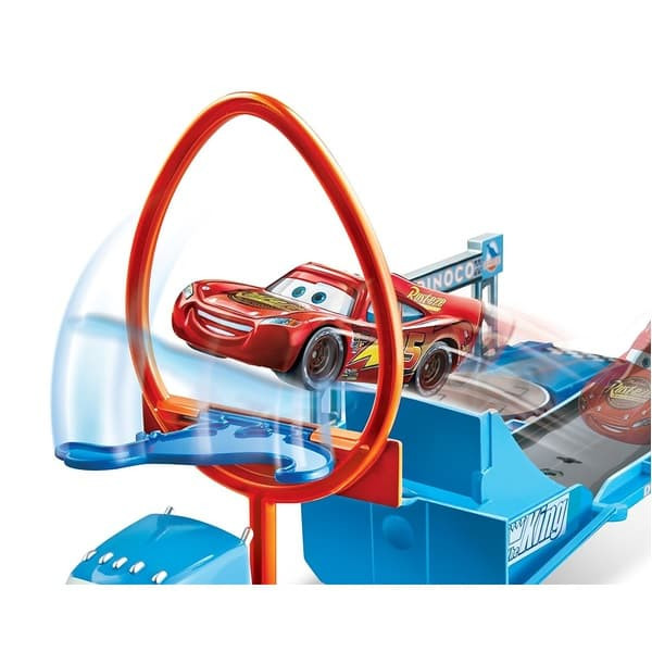 Трек трансформер Mattel Супер прыжок Cars DHF52