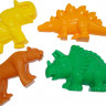 Формочки Полесье тигр мамонт динозавр 1 динозавр 2