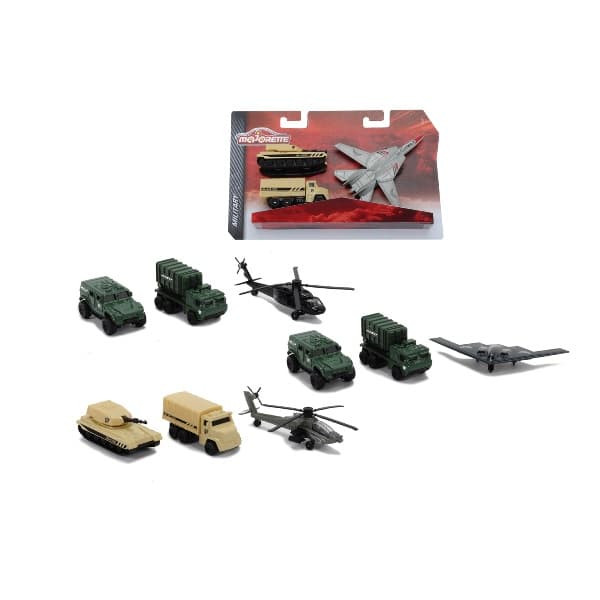 Игровой набор Majorette Военная техника 3 игрушки