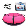 Inflatable sledge X-Match fabric D-100cm pink
