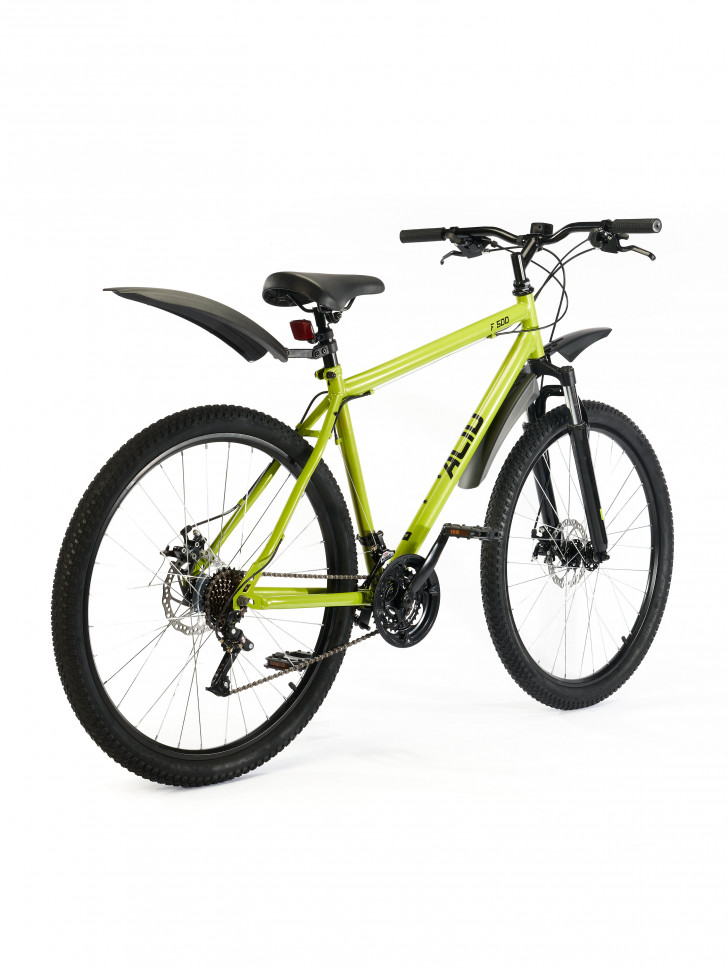 Велосипед ACID 27,5" F 500 D 2022 г  Зеленый/Черный рама 17"
