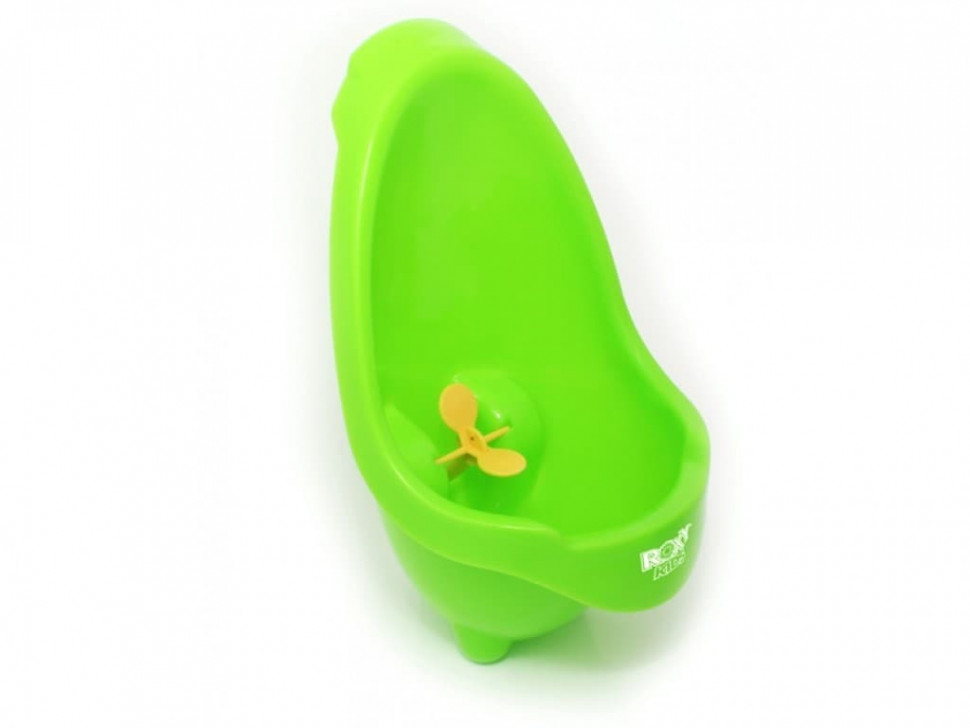 Urinal for boys ROXY KIDS frog with trailer green