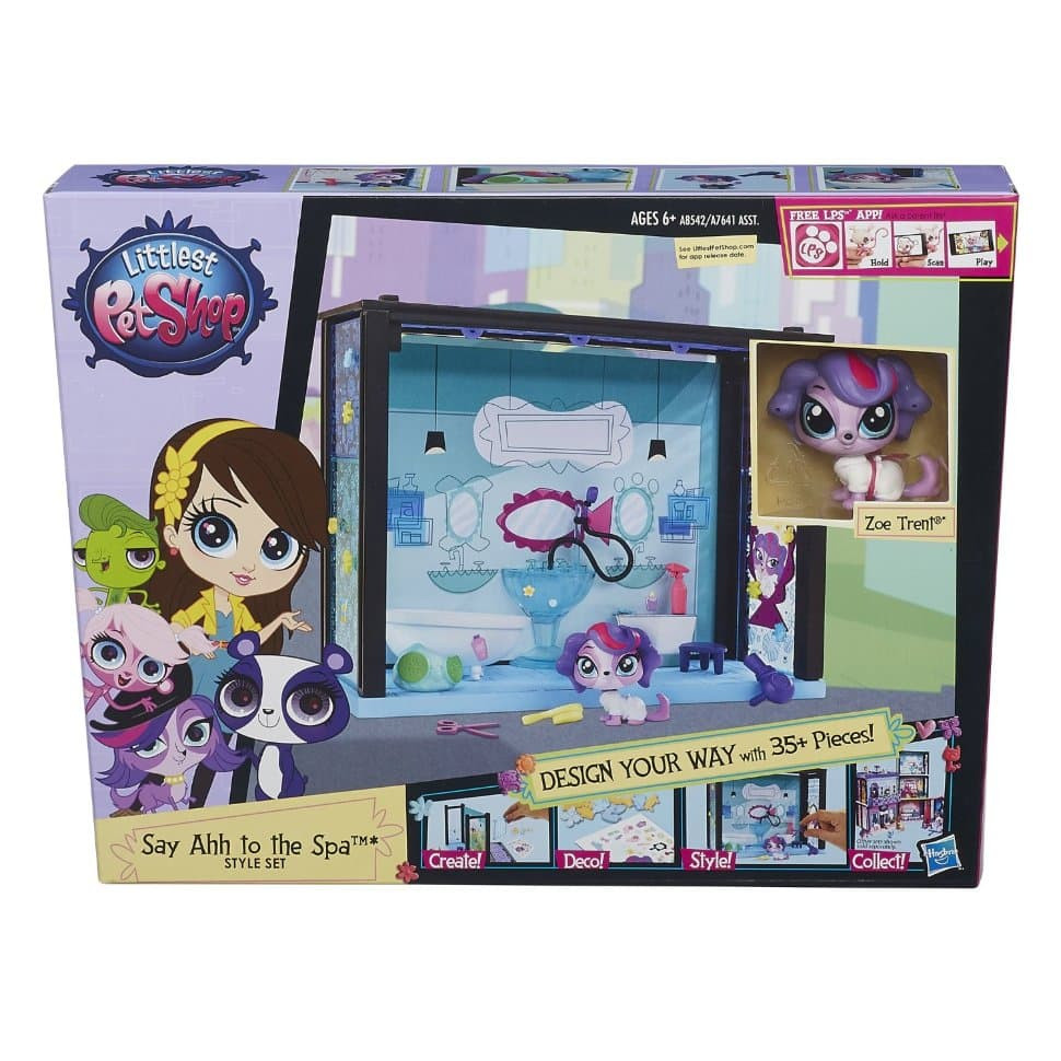 Набор Littlest Pet Shop Стильный мини-игровой Hasbro