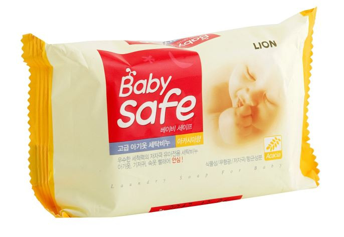 Мыло CJ Lion Baby Safe для стирки детских вещей с ароматом акации 190 гр