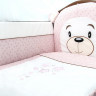Комплект в кроватку Сонный Гномик 776/2 Умка 7 предметов + подарок клеенка мини розовый