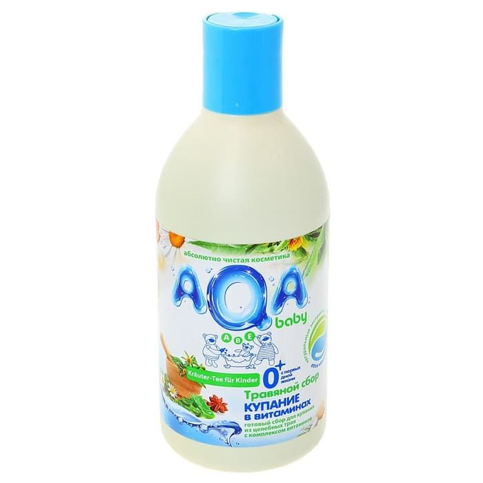 AQA baby Травяной сбор для малышей Купание в витаминах 300мл