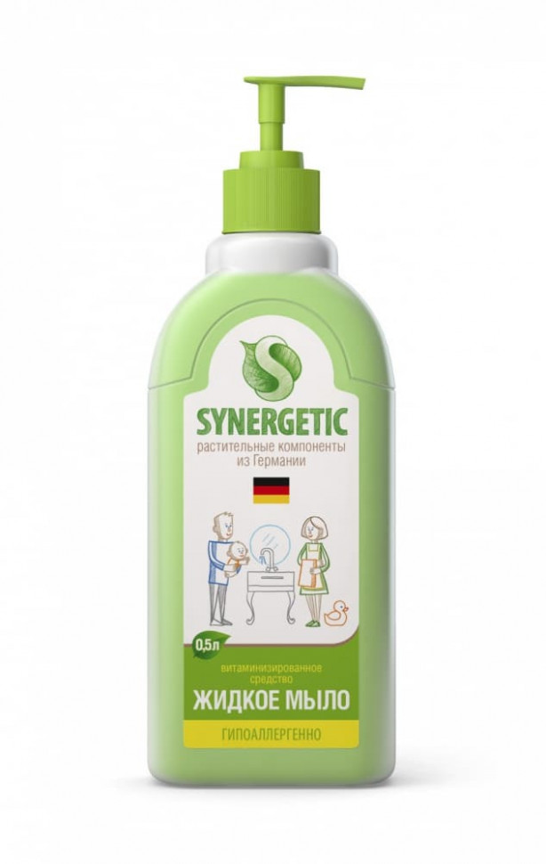 Мыло Synergetic жидкое для мытья рук 500 мл
