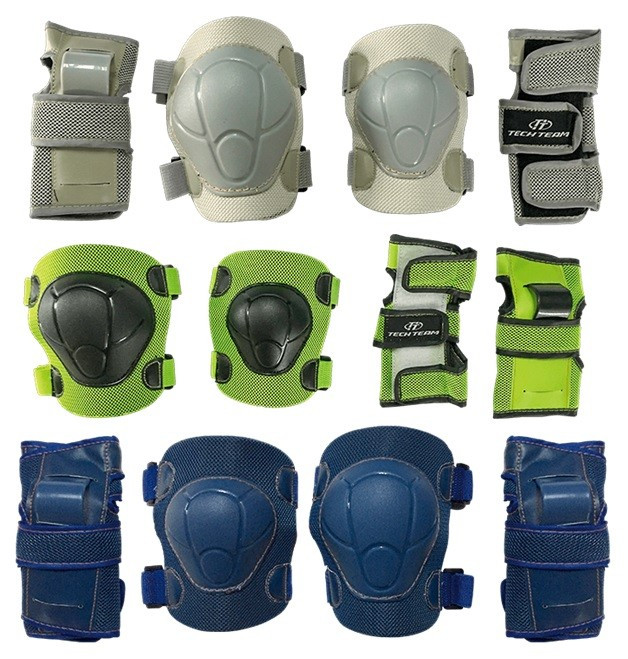 Комплект защиты TechTeam Safety Line 100 размер S зеленый серый синий