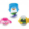 Игрушки Munchkin "Пирамидка" для ванной 3 в 1 от 6 мес 11412 купить в интернет магазине детских товаров "Денма" 