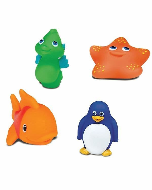 Toys Munchkin Sea animals for bathroom 4 PCs from 9 months 1110301