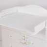 Chest Topotushki Unicorns white+print 4 drawer
