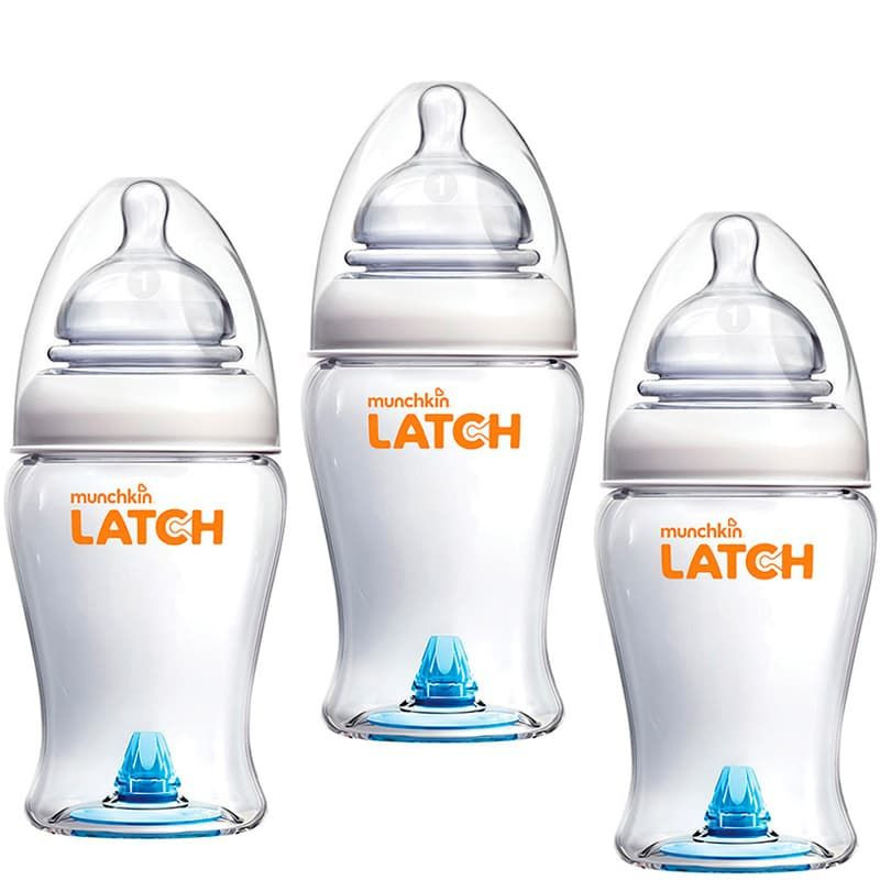 Бутылочки для кормления Munchkin Latch 3 шт 240 мл 0+ 11634/011636